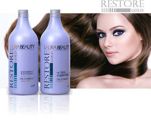 Definitiva Restore Gold Laura Beauty 100% liso