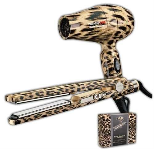 Kit Babyliss Animal Print Oncinha