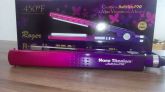 Prancha Babyliss Nano Titânio Pró Fade-rosa com roxo 110v