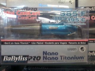 Mini Conicurl Babyliss Pro Nano Titanium